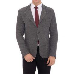 Marynarka w kolorze czarno-szarym. Garnitury marki RNT23. W wyprzedaży za 169.95 zł.