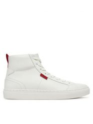 HUGO Sneakersy Morrie 50537334 Biały. Białe buty sportowe casual Hugo, bez wzorów, ze skóry, bez zapięcia. Za 649.99 zł.