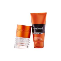 Bruno Banani Absolute Man Zestaw dla mężczyzn EDT 30ml + 50ml Żel pod prysznic + 50ml Deodorant. Zestawy kosmetyków marki Bruno Banani. Za 82.01 zł.