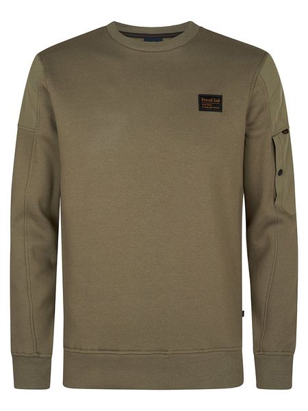 Petrol Industries Bluza "Pueblo" w kolorze khaki rozmiar: 3XL. Brązowe bluzy Petrol Industries, xl, bez wzorów, z bawełny, bez kaptura. Za 135.17 zł.