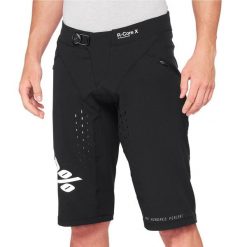 Krótki 100% R-Core X Sp21. Czarne szorty 100%, bez wzorów, sportowe. W wyprzedaży za 383.75 zł.