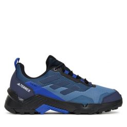 Trekkingi adidas. Niebieskie trekkingi Adidas, bez wzorów, bez zapięcia. Za 399.99 zł.