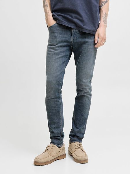 Jack & Jones Dżinsy "Jjiglenn" - Slim fit - w kolorze niebieskim rozmiar: W33/L34. Niebieskie jeansy Jack & Jones, l. Za 140.86 zł.