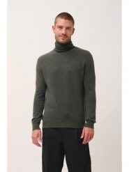 Just Cashmere Kaszmirowy sweter "Connor" w kolorze khaki rozmiar: XXL. Brązowe golfy Just Cashmere, xxl, bez wzorów, z kaszmiru, bez ramiączek. Za 493.45 zł.