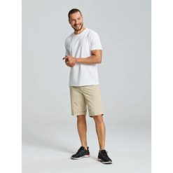 Szorty Chino Slam Deck Lgt Dorosłych. Brązowe krótkie spodenki sportowe SLAM, l, bez wzorów, z bawełny. Za 407.99 zł.