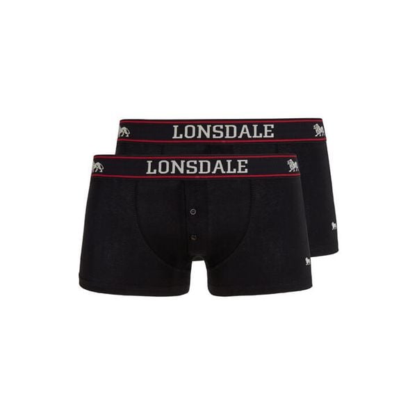 Bokserki Lonsdale Oakworth. Czarne bokserki Lonsdale, m, bez wzorów. Za 173.00 zł.