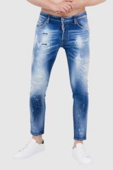 DSQUARED2 Niebieskie jeansy męskie skater jean. Niebieskie jeansy Dsquared2, m. W wyprzedaży za 1,999.99 zł.