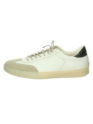 Think! Skórzane sneakersy w kolorze kremowym rozmiar: 40,5. Brązowe buty sportowe casual Think!, bez wzorów, bez zapięcia. Za 244.95 zł.