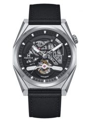 Heritor Zegarek automatyczny "Amadeus" w kolorze srebrno-czarnym rozmiar: onesize. Czarne, analogowe zegarki Heritor, ze stali. Za 630.99 zł.