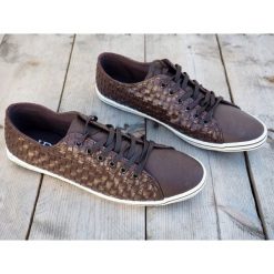 Brązowe Stylowe Półbuty CY030 Camel. Brązowe eleganckie półbuty ButyModne, bez wzorów, z materiału, bez obcasa, bez zapięcia. Za 59.00 zł.