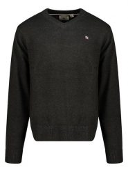 Geographical Norway Sweter "Froste" w kolorze czarnym rozmiar: 3XL. Czarne swetry nierozpinane Geographical Norway, xl, bez wzorów, bez kołnierzyka, bez ramiączek. Za 112.83 zł.