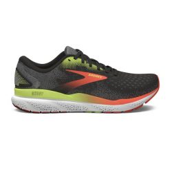 Buty do biegania męskie Brooks Ghost 16. Czarne buty do biegania Brooks, bez wzorów, z materiału, bez zapięcia, do biegania. Za 912.00 zł.
