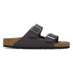 Klapki Unisex Birkenstock Arizona Birko-Flor Velvet Gray. Szare klapki Birkenstock, z weluru. W wyprzedaży za 359.99 zł.