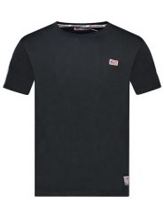 Geographical Norway Koszulka "Javender" w kolorze czarnym rozmiar: M. Czarne bezrękawniki Geographical Norway, m, bez wzorów, z bawełny, bez kołnierzyka, bez ramiączek. Za 66.31 zł.