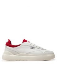 Hugo Sneakersy 50516931 Beżowy. Brązowe buty sportowe casual Hugo, bez wzorów, ze skóry, bez zapięcia. Za 569.99 zł.