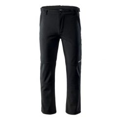 Spodnie narciarskie męskie Hi-Tec Cabano - czarne, Rozmiar XL. Czarne spodnie narciarskie i snowboardowe Hi-tec, m, bez wzorów, z materiału, narciarskie. Za 299.99 zł.
