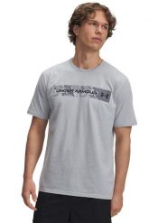 Under Armour Koszulka funkcyjna w kolorze szarym rozmiar: M. Szare t-shirty sportowe Under Armour, bez wzorów, z materiału, bez ramiączek, outdoorowe. Za 68.95 zł.
