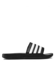 Adidas Klapki adilette Comfort GZ5891 Czarny. Czarne klapki Adidas, ze skóry. Za 129.99 zł.