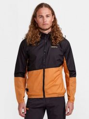 Craft Kurtka kolarska "ADV Offroad Wind" w kolorze antracytowo-pomarańczowym rozmiar: M. Czarne kurtki outdoor i hardshell Craft, m, bez wzorów, z materiału, bez kaptura. Za 173.99 zł.