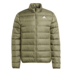 Bluza adidas Essentials. Białe bluzy z kapturem Adidas, na zimę, xl, bez wzorów, z materiału, z kapturem. Za 414.15 zł.