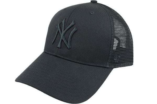 Czapka z daszkiem - Branson - New York Yankees - Regulowana - Dorośli - Czarna. Czarne czapki z daszkiem 47 Brand, bez wzorów, z bawełny. Za 89.99 zł.