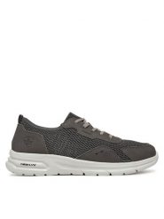 Rieker Sneakersy B7305-45 Szary. Szare buty sportowe casual Rieker, bez wzorów, z materiału, bez zapięcia. Za 269.99 zł.