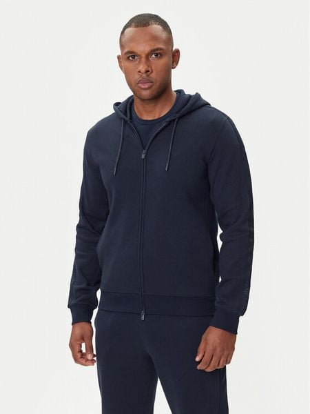 Emporio Armani Underwear Bluza EM000653 AF14976 UB102 Granatowy Regular Fit. Niebieskie bluzy Emporio Armani Underwear, m, bez wzorów, z bawełny, bez kaptura. Za 343.99 zł.