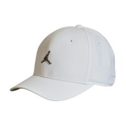 Czapka z daszkiem Air Jordan Jumpman Rise Cap. Białe czapki z daszkiem Jordan, bez wzorów. Za 138.99 zł.