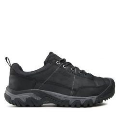 Trekkingi Keen. Czarne buty trekkingowe Keen, bez wzorów, bez zapięcia. Za 319.99 zł.