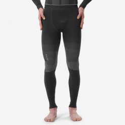 Legginsy termoaktywne do narciarstwa biegowego męskie Inovik 900. Szare bielizna termoaktywna INOVIK, m, bez wzorów, z elastanu, narciarskie. Za 119.99 zł.