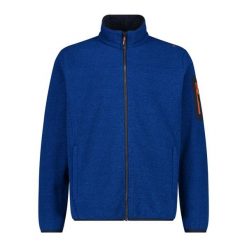 Bluza męska turystyczna CMP 38H2237. Niebieskie bluzy z kapturem CMP, m, bez wzorów, z materiału, z kapturem. Za 284.90 zł.