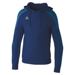 Bluza z kapturem Erima Evo Star. Niebieskie bluzy z kapturem Erima, bez wzorów, z kapturem. Za 246.50 zł.