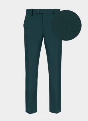 PAKO LORENTE – Spodnie męskie garniturowe P21WF-6G-078-Z. Zielone garnitury Pako Lorente, m, bez wzorów, z poliesteru. Za 99.99 zł.