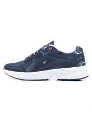 GAP Sneakersy "Sunset CLS" w kolorze granatowym rozmiar: 41. Niebieskie buty sportowe casual GAP, bez wzorów, z materiału, bez zapięcia. Za 135.81 zł.