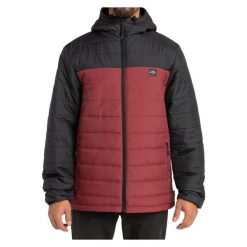 Kurtka turystyczna męska Billabong Surf Check pikowana. Brązowe kurtki Billabong, m, bez wzorów, bez kaptura. W wyprzedaży za 220.99 zł.