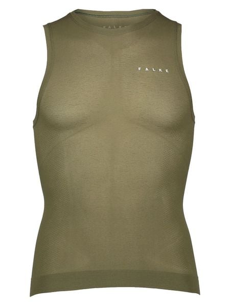 Falke Podkoszulek funkcyjny "Singlet" w kolorze khaki rozmiar: L. Brązowe bielizna termoaktywna Falke, l, bez wzorów, z materiału, bez ramiączek. Za 135.17 zł.