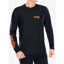 Bluza rowerowa męska Rocday Evo Race. Czarne bluzy ROCDAY, m, bez wzorów, bez kaptura. Za 239.99 zł.