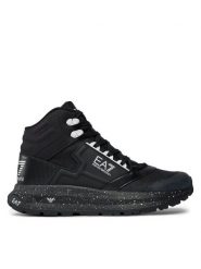 EA7 Emporio Armani Sneakersy X8Z036 XK293 S871 Czarny. Czarne buty sportowe casual EA7 Emporio Armani, bez wzorów, z materiału, bez zapięcia. Za 1,439.00 zł.