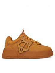Naked Wolfe Sneakersy Kosa Brązowy. Brązowe buty sportowe casual Naked Wolfe, bez wzorów, z nubiku, bez zapięcia. Za 1,199.00 zł.