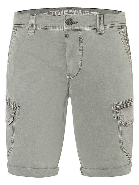 Timezone Szorty chino "Stanley" w kolorze szarym rozmiar: W31. Szare eleganckie spodnie Timezone, bez wzorów. Za 135.81 zł.
