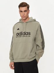 Adidas Bluza House of Tiro IV8125 Zielony Relaxed Fit. Zielone bluzy Adidas, m, bez wzorów, z bawełny, bez kaptura. Za 189.99 zł.