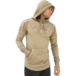 Bluza w kolorze khaki. Bluzy z kapturem marki True Prodigy, l, z nadrukiem, z kapturem. W wyprzedaży za 199.95 zł.