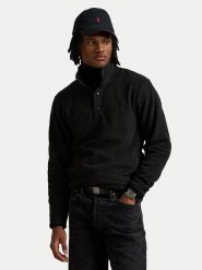 Polo Ralph Lauren Polar 710951454001 Czarny Regular Fit. Czarne bluzy z polaru Polo Ralph Lauren, m, bez wzorów, z polaru, bez kaptura. Za 799.99 zł.