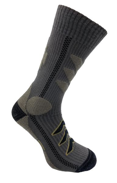 Skarpety myśliwskie unisex Tagart Track Kevlar strefowa konstrukcja. Zielone skarpety TAGART, bez wzorów, z bawełny. Za 59.00 zł.