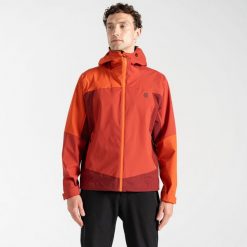 Kurtka przeciwdeszczowa męska Endurance. Czerwone kurtki Dare 2B, m, bez wzorów, z materiału, bez kaptura. W wyprzedaży za 369.99 zł.