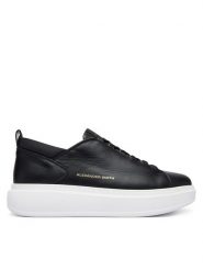 Alexander Smith Sneakersy Wembley ASBEWYM-2264 Czarny. Czarne buty sportowe casual Alexander Smith, bez wzorów, ze skóry, bez zapięcia. Za 959.99 zł.