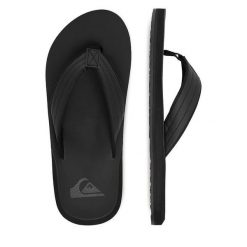 Japonki Quiksilver. Czarne japonki Quiksilver, bez wzorów. Za 99.99 zł.