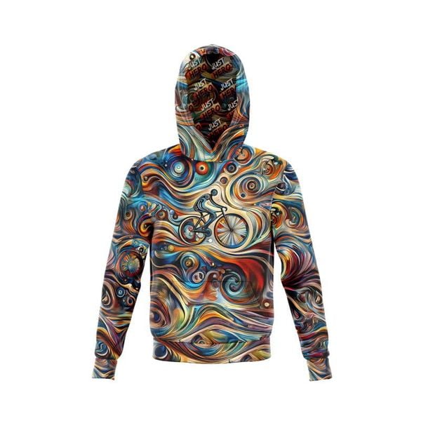 Bluza kangurka sportowa z kapturem unisex wygodna To Jadę Rowerem. Bluzy z kapturem JUST HERO, l, bez wzorów, z dzianiny, z kapturem. Za 179.00 zł.