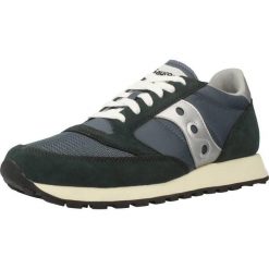 Buty SAUCONY JAZZ ORIGINAL Niebieski. Niebieskie buty trekkingowe Saucony, bez wzorów, ze skóry, bez zapięcia. Za 367.99 zł.