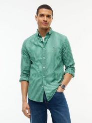 Tommy Hilfiger koszula codzienna Mężczyźni Regular Fit Bawełna (100%) biały, XXL. Białe koszule Tommy Hilfiger, m, bez wzorów, z bawełny, bez kołnierzyka, bez ramiączek. Za 329.95 zł.